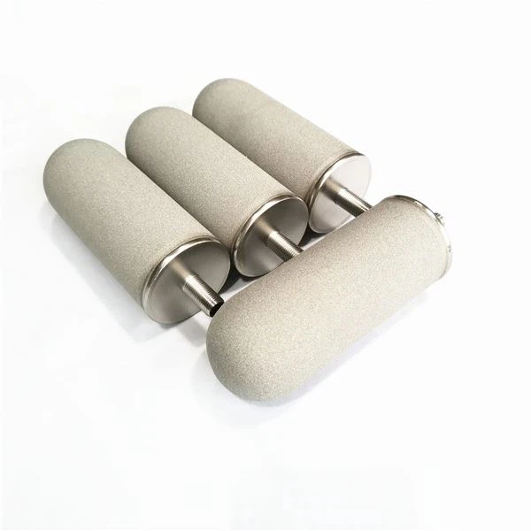 Titāna pulveris saķepināts filtrs
